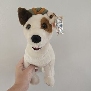Wishbone Robin Hood Plush Dog w/tag, Missing Shirt